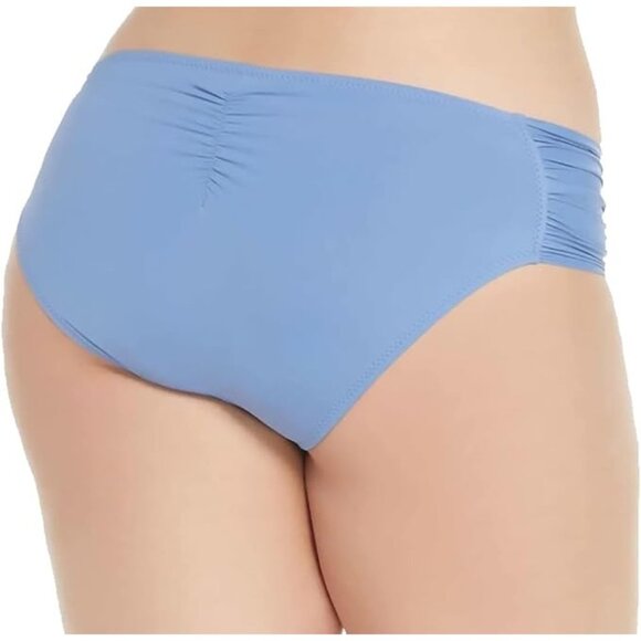 Becca Etc by Rebecca Virtue Women's Tab Side Hipster Bikini Bottom Mist 1X - Picture 3 of 5